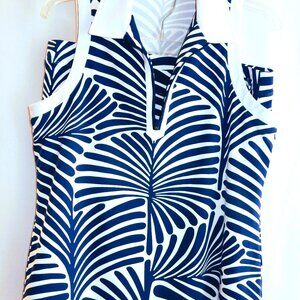 J McLaughlin Navy / White Tennis Set in Size L